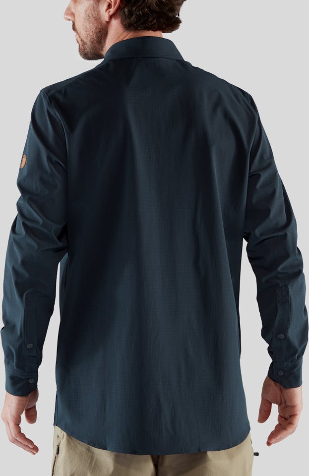 Fjällräven Abisko Trekking Shirt M Dark grey 04