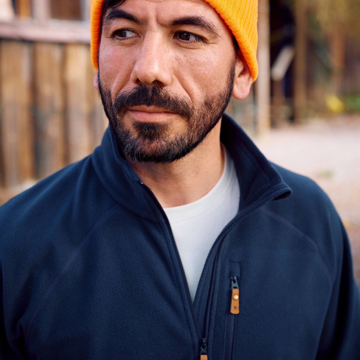 Fjällräven Men's Övik Lite Fleece Half Zip Black 13