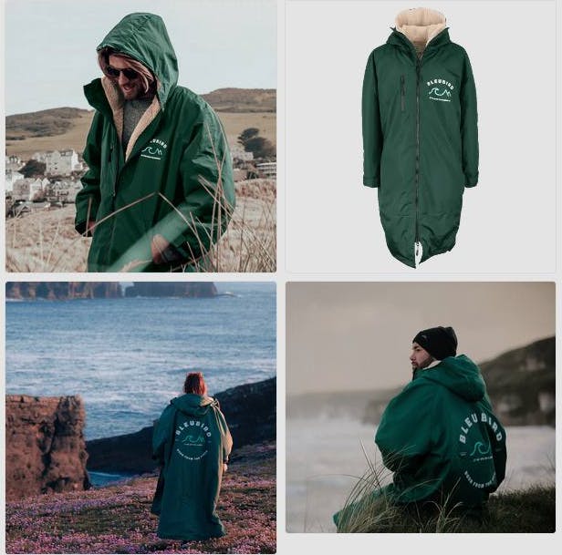 Bleubird Nordic Robe Vihreä 02