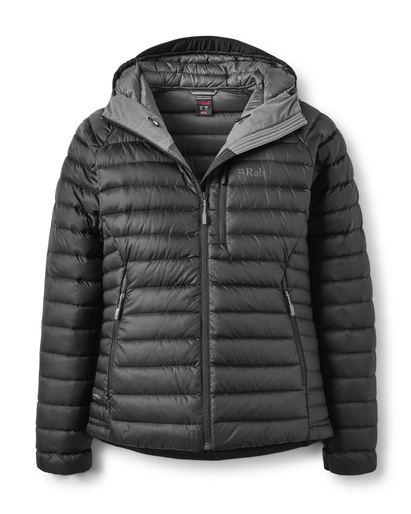 Rab Microlight Alpine Women's Jacket Black Graphene 01