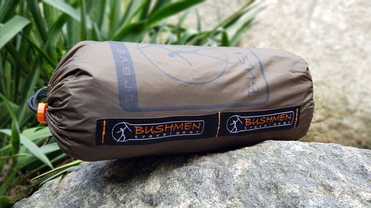 Bushmen Tarp 4x3 UL Dark olive 02