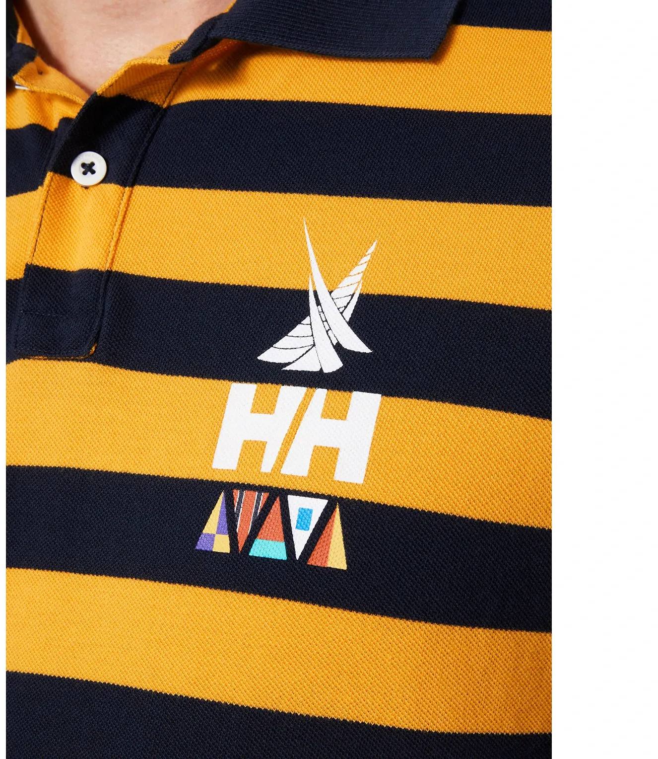 Helly Hansen Men's Koster Polo Keltainen/Sininen 05