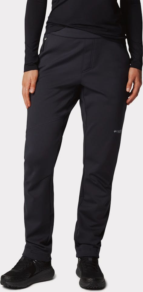 Columbia Women's Vast Canyon High-Rise Softshell Hiking Trousers Black 07
