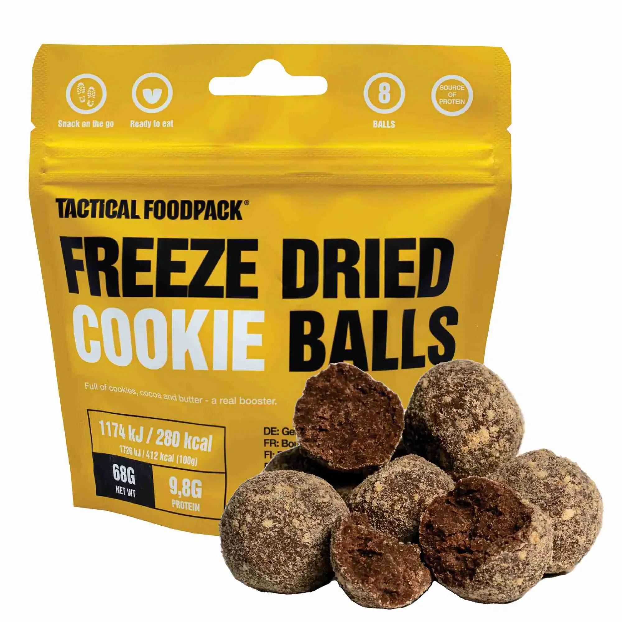 Tactical Foodpack Cocoa Bisquit Balls 68g  02
