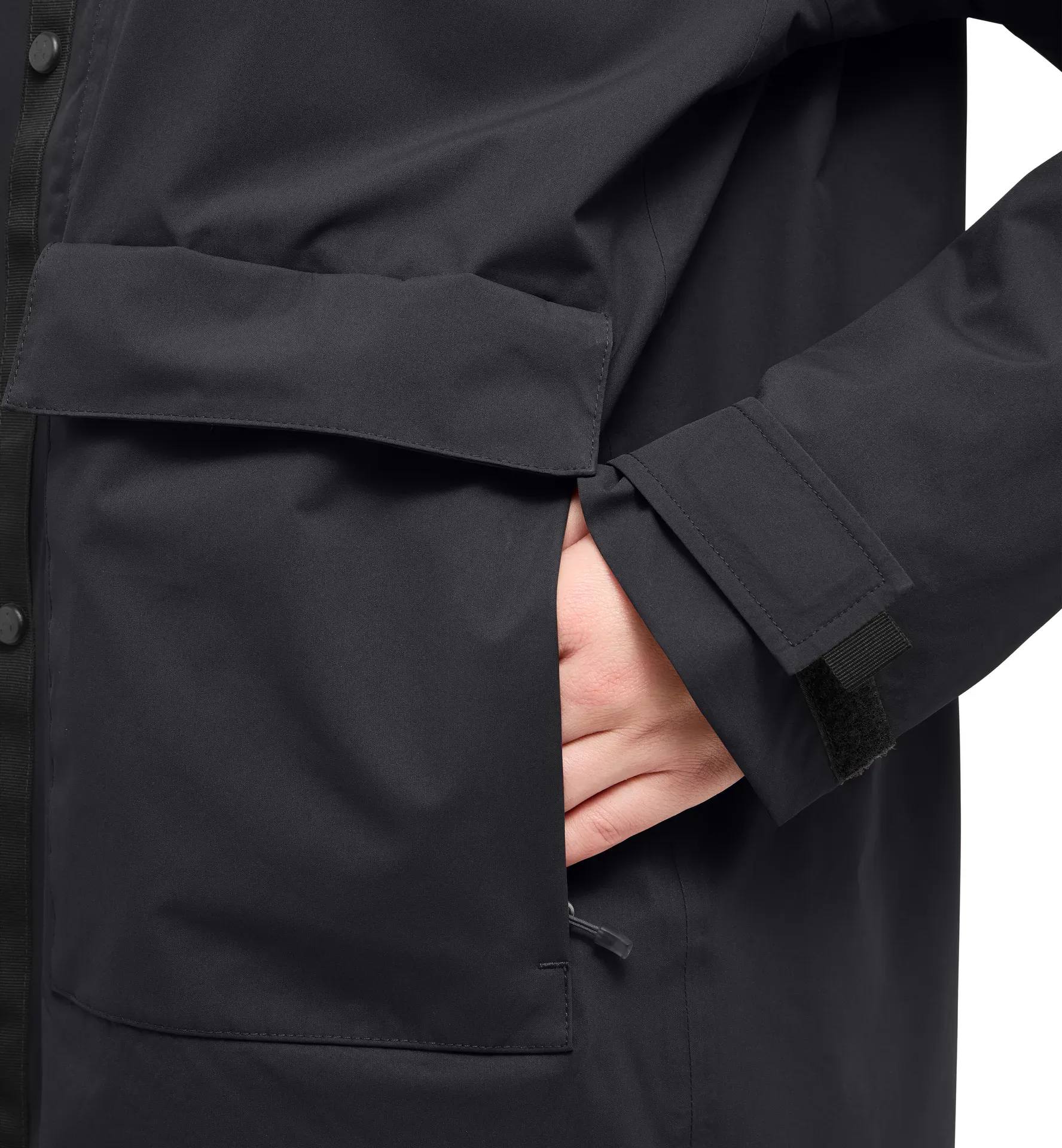 Haglöfs Women's Mono Proof Parka Musta 07