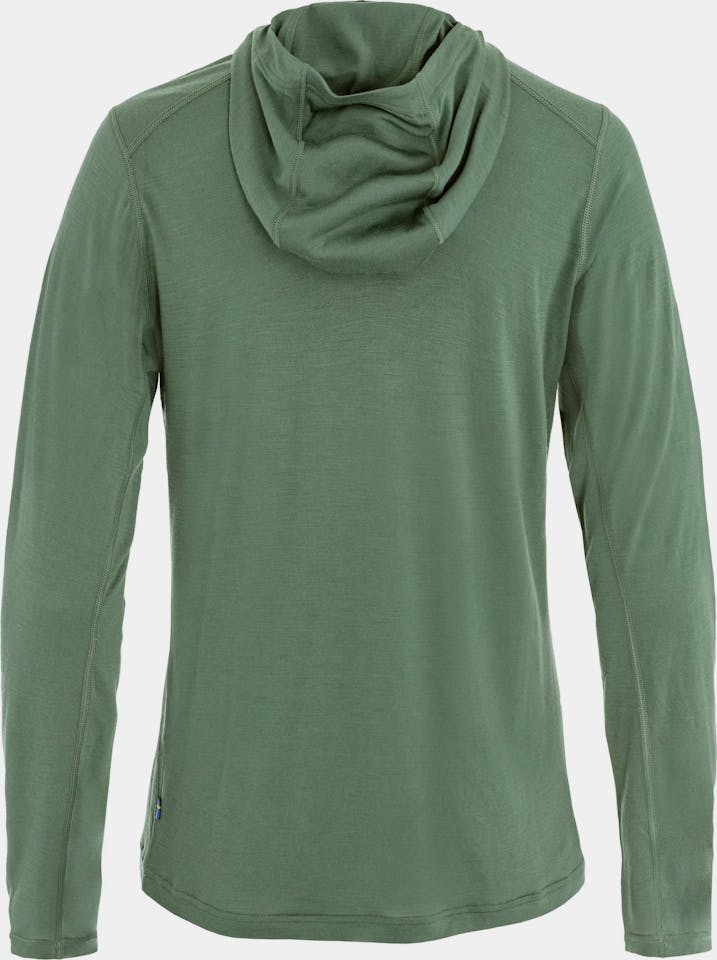 Fjällräven Women's Abisko Wool Hoodie Patina Green 02