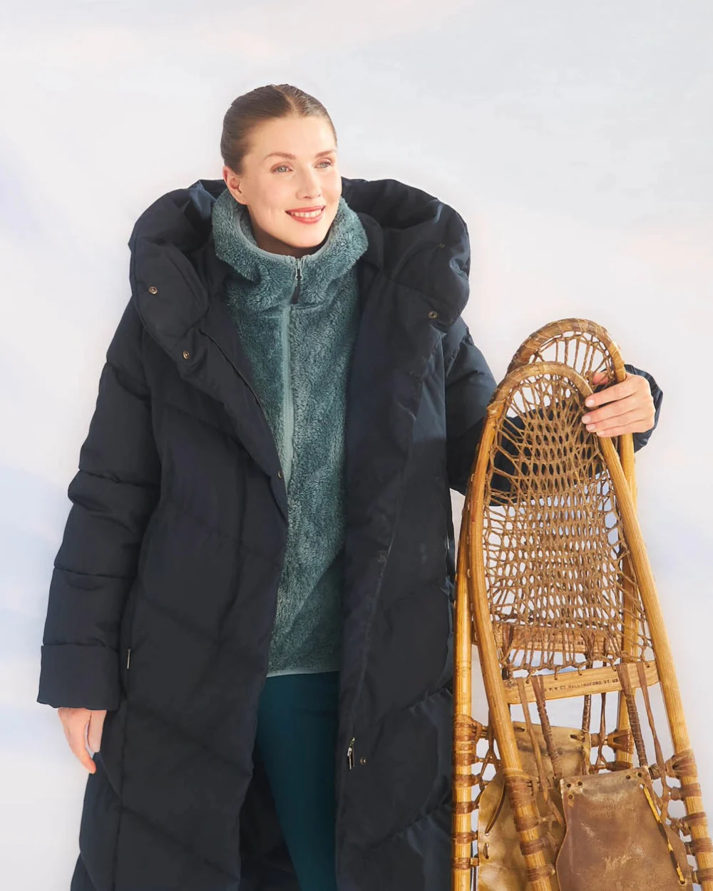 Joutsen Women's Aino Coat - Naisten untuvatakki Musta 04