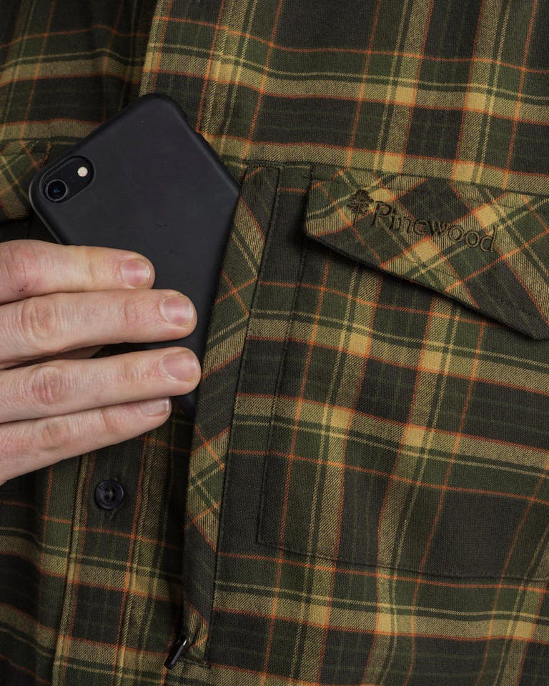 Pinewood Men's Abisko Hiking Shirt Vihreä 03