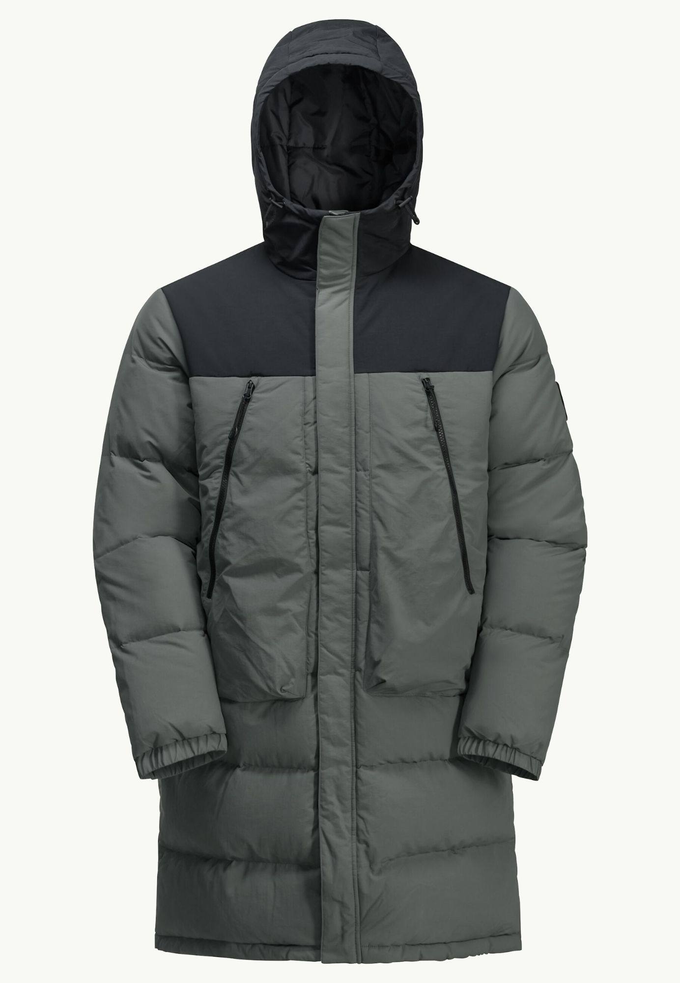 Jack Wolfskin Dellbrueck Long Jacket Slate 07