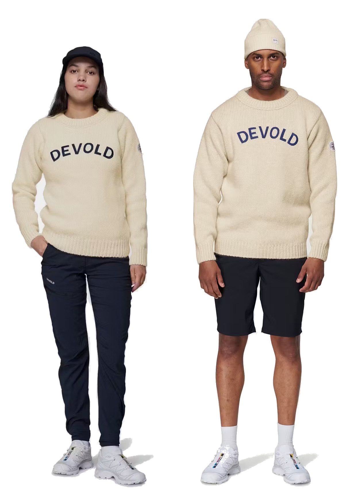 Devold Nansen Legacy Sweater Luonnonvalkoinen 01