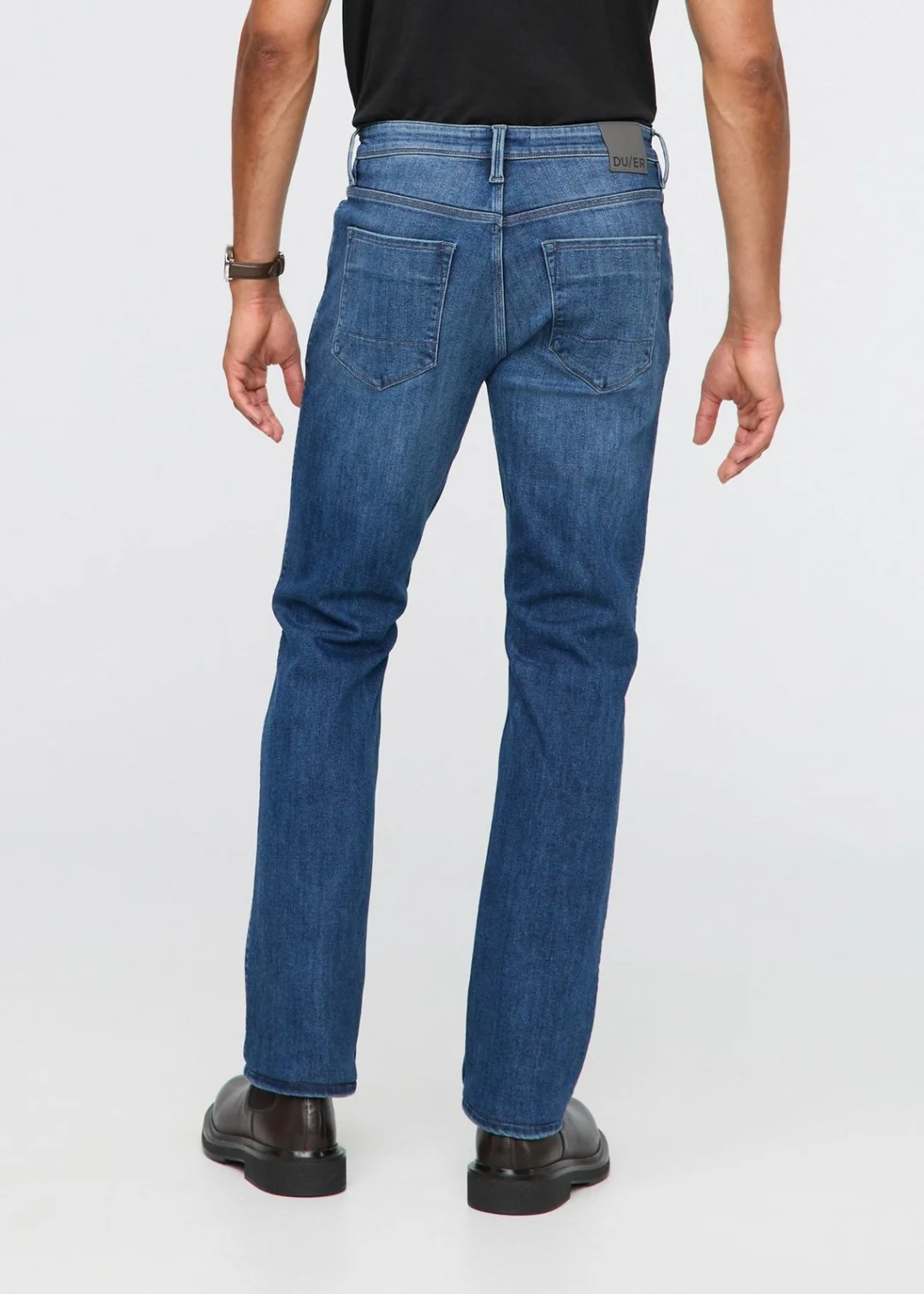 Duer Men's Tech Fleece Denim Straight Indigo 04