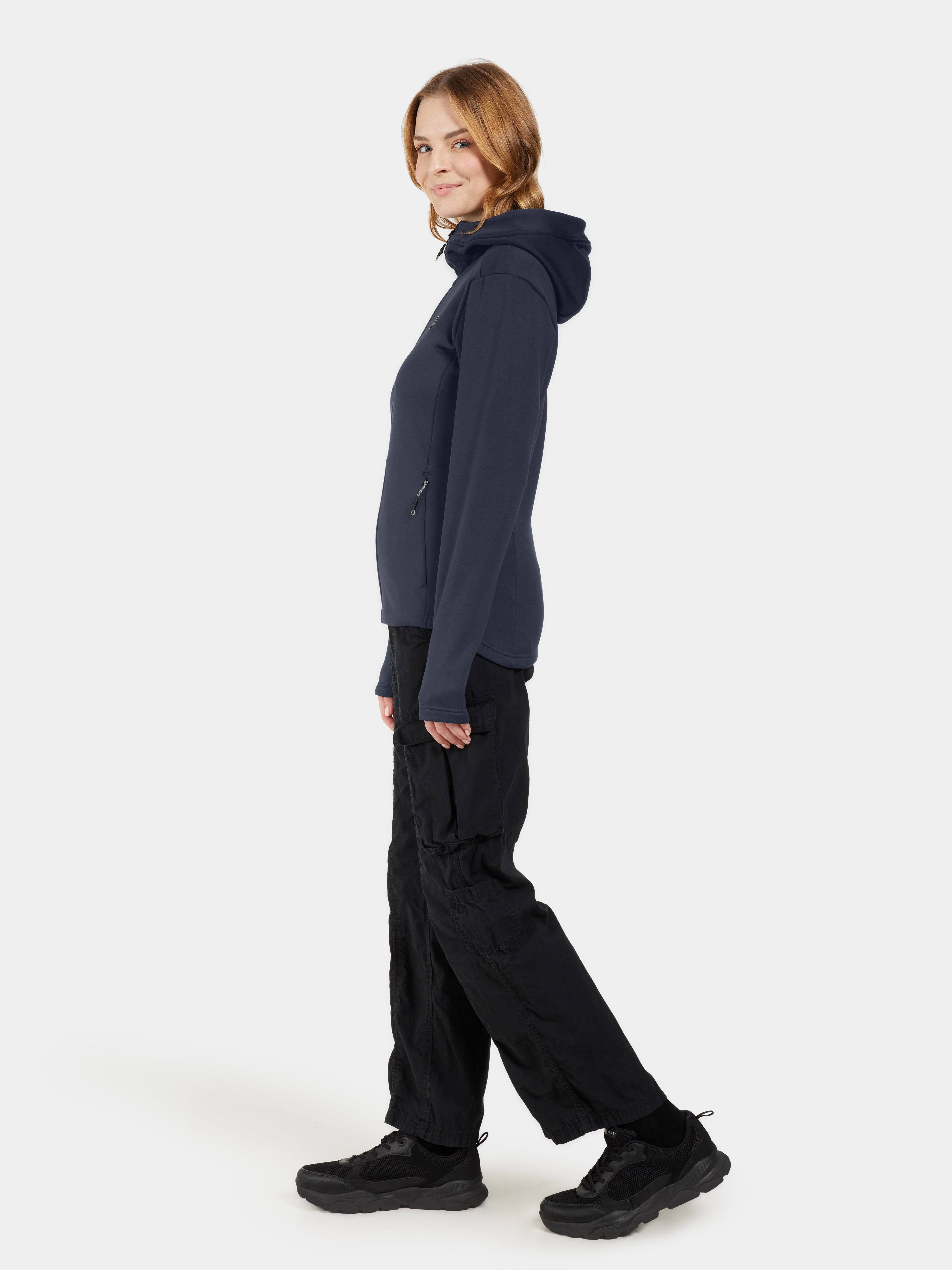 Didriksons Women's Anneli 2 Full Zip Dark Night blue 05