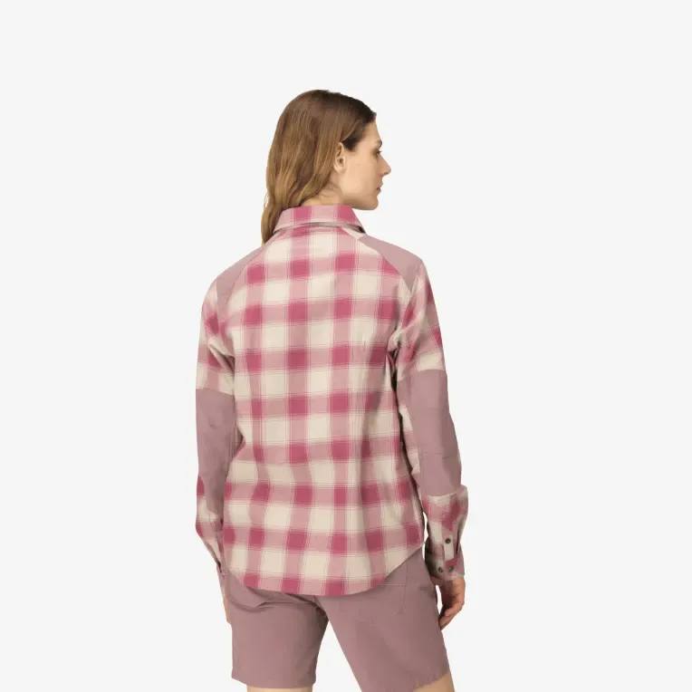 Norrøna Women's Femund Flannel Shirt Grape 01