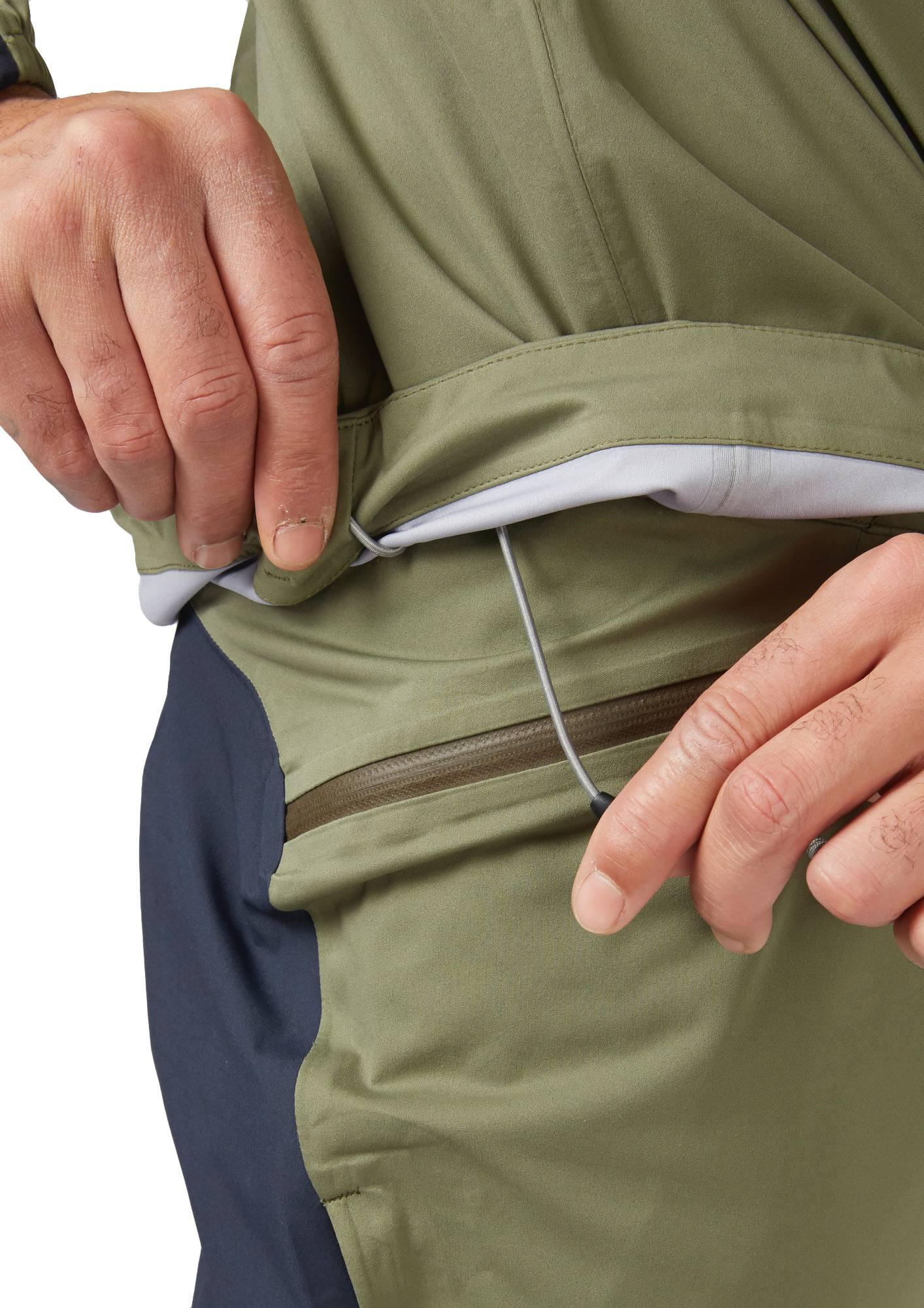 Rab Men's Cinder Kinetic Jacket Beluga 10