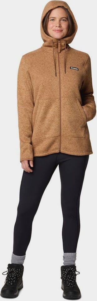 Columbia Women's Sweater Weather Sherpa Full Zip Camel 09
