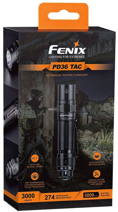 Fenix PD36 TAC 3000 lm  08