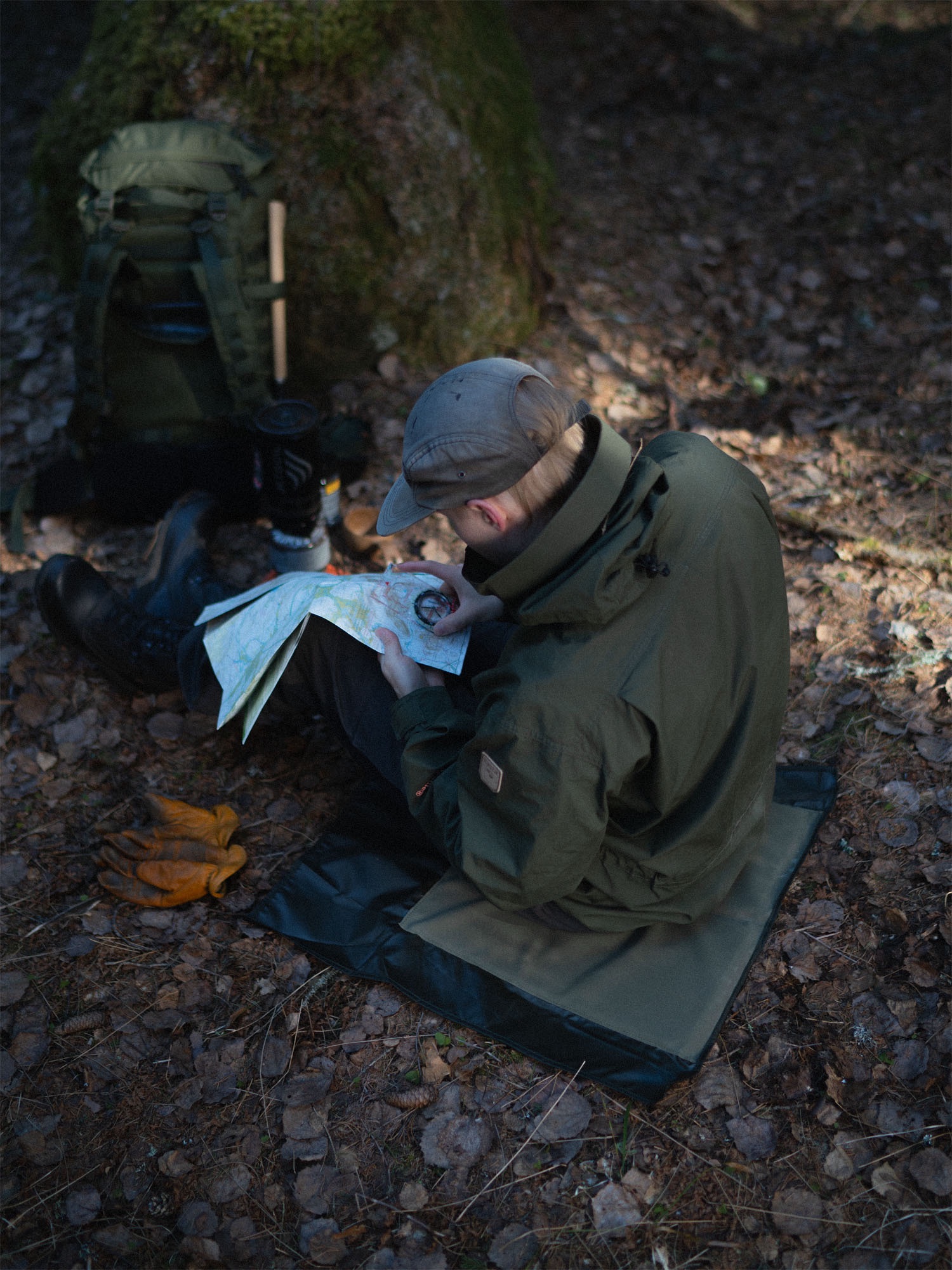 Savotta Sitting Pad Green 05