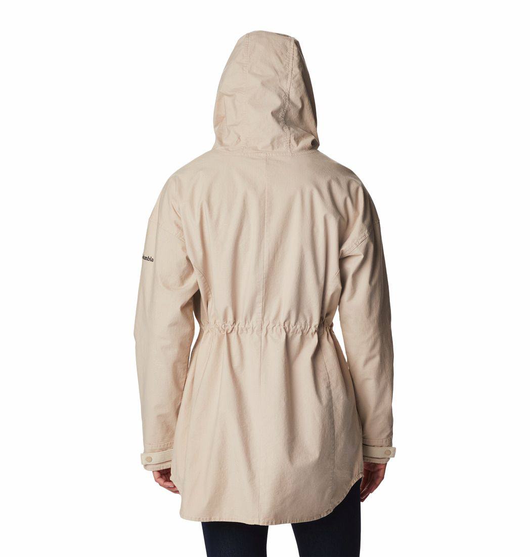 Columbia Women's Sage Lake Long Lined Jacket Fossil 02