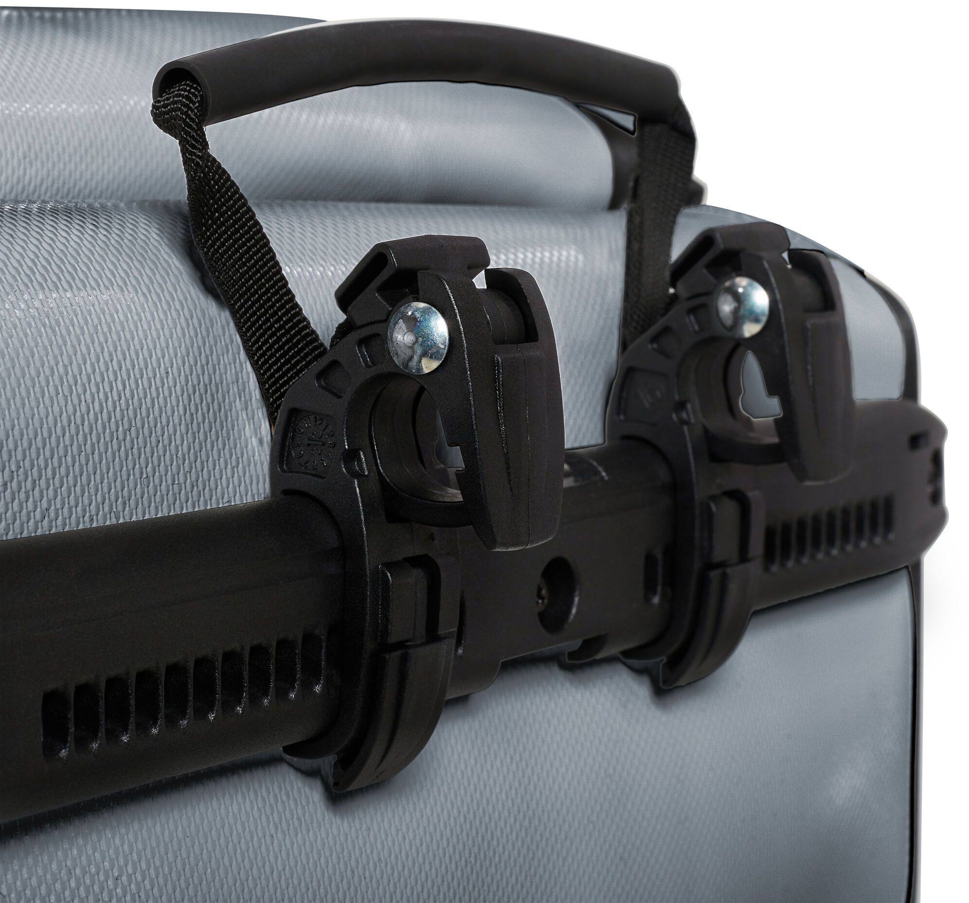 Vaude Valdipino Poncho, Ortlieb Back-Roller Core, Vaude Helmet Raincover Keltainen 19