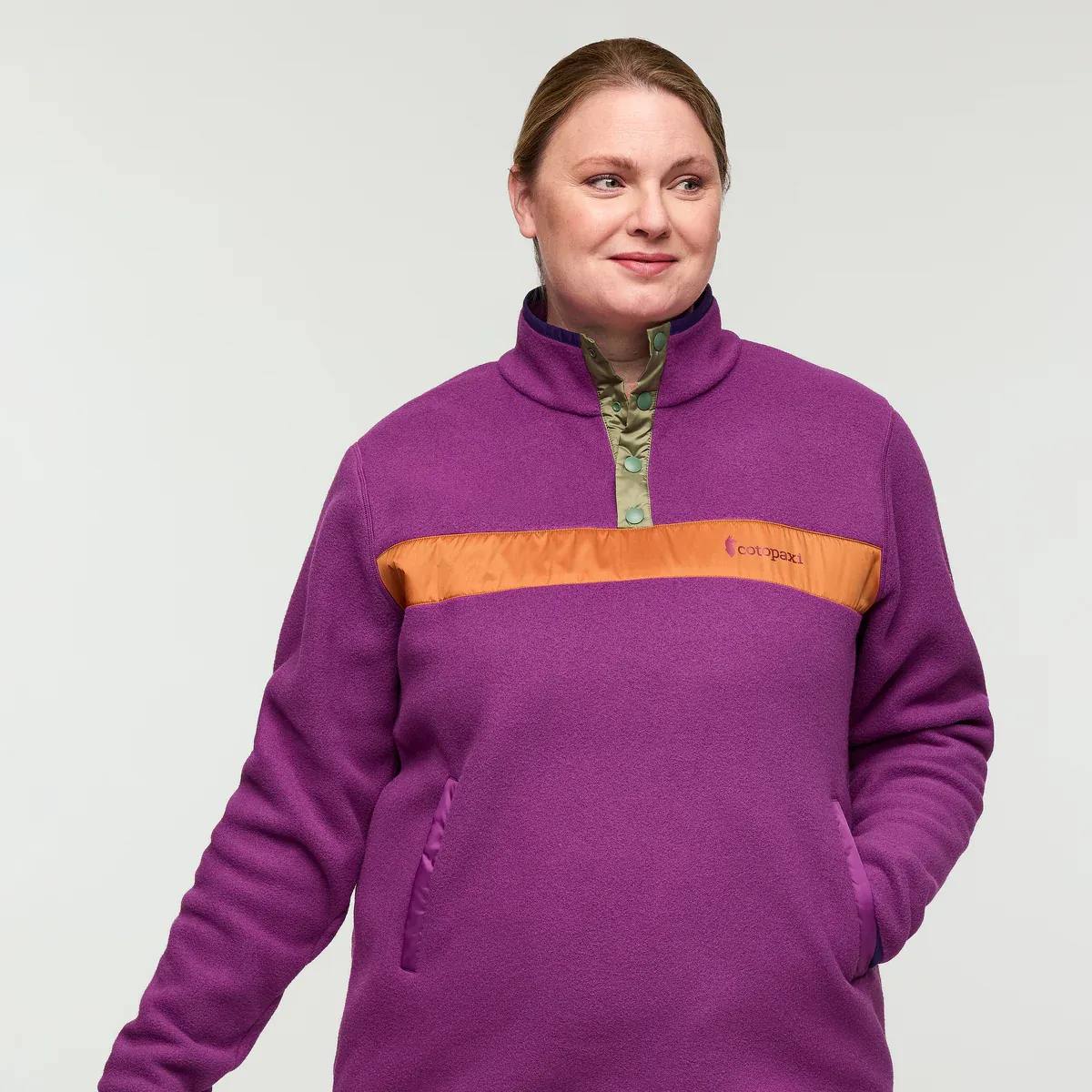 Cotopaxi Women's Teca Fleece Pullover Lila 05