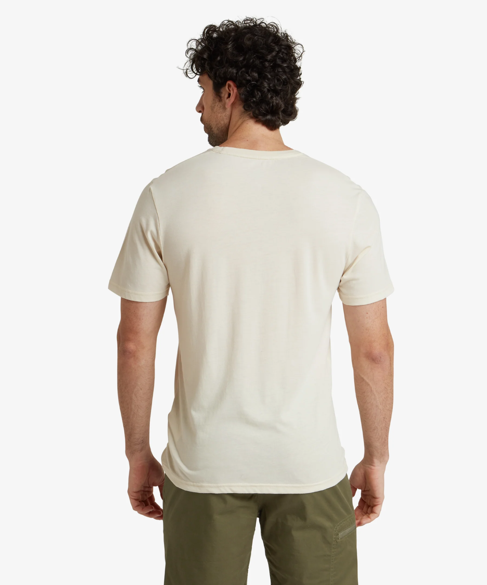 Sherpa Men's Bali Retro Sunset Tee Off-White 05
