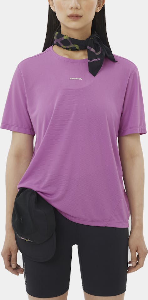Salomon Women's Shakeout Core Tee Orchid 01