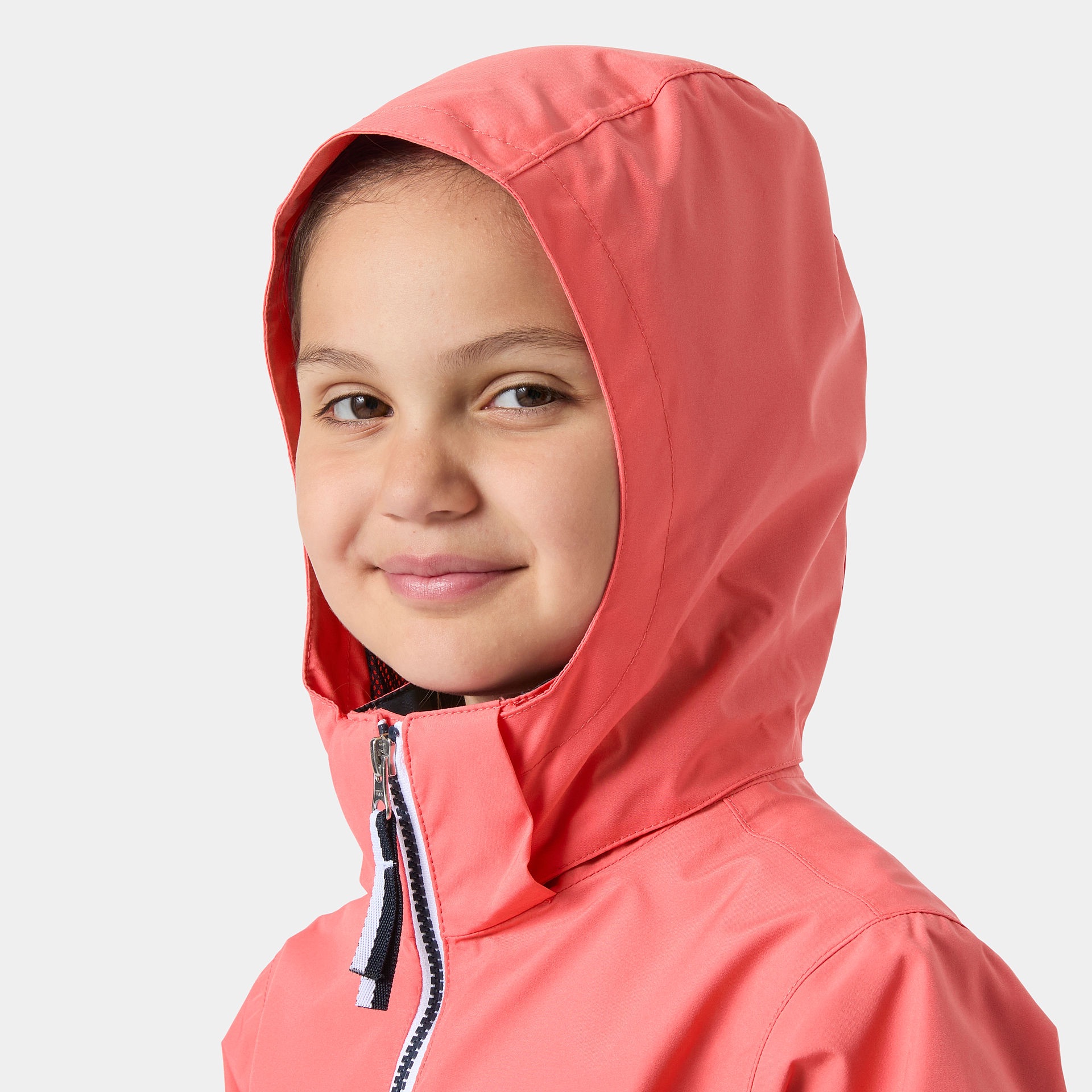 Helly Hansen Junior's Koster Rain Jacket Pinkki 02