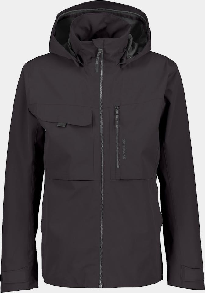 Didriksons Aston 5 Jacket Musta 01