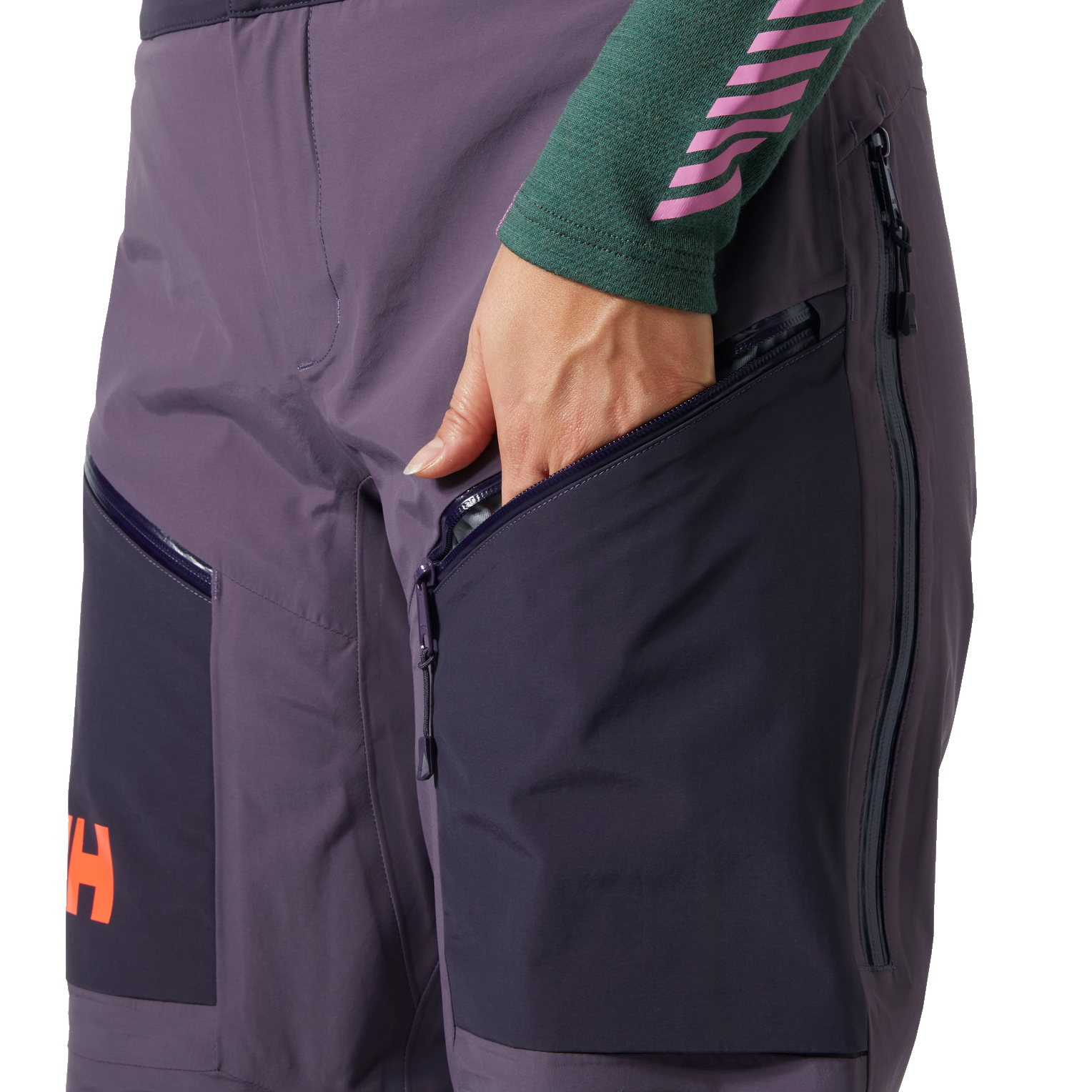 Helly Hansen Women's Sogn Shell Pant Smoked Purple 04