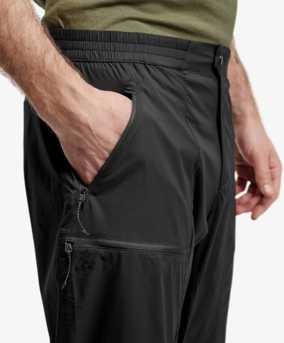 Lundhags Men's Tived Light Windbreaker Pant Musta 02