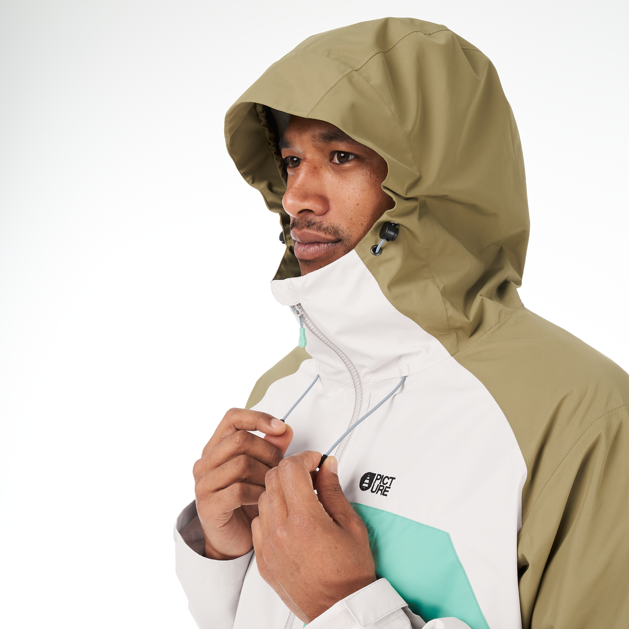 Picture Organic Clothing Men's Abstral + 2,5L Jacket White 07