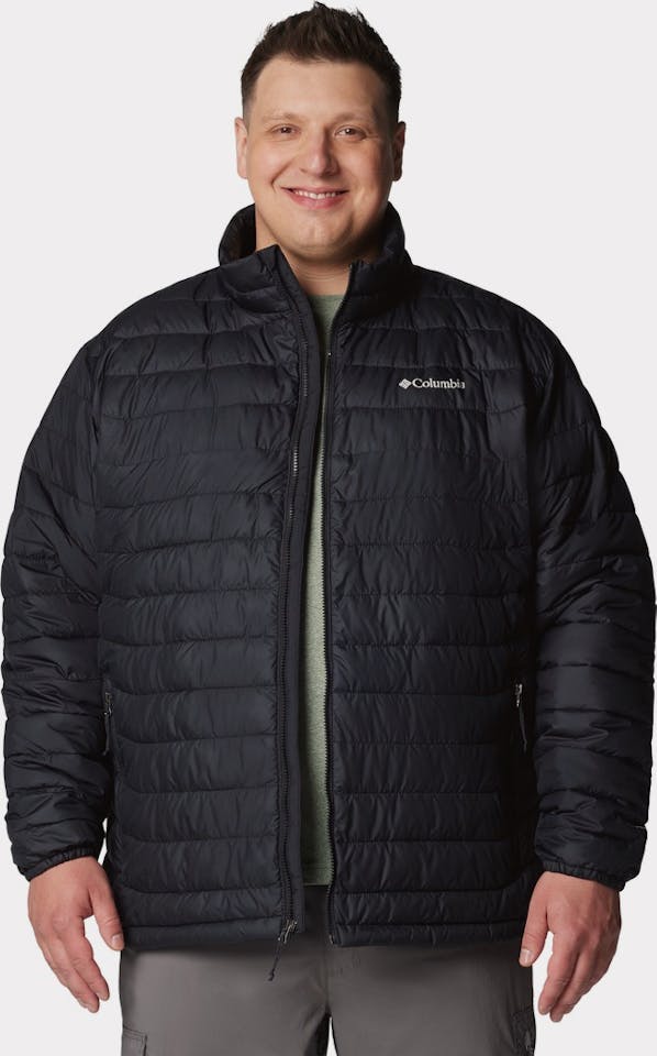 Columbia Men's Powder Lite II Extended Size Jacket Black 08