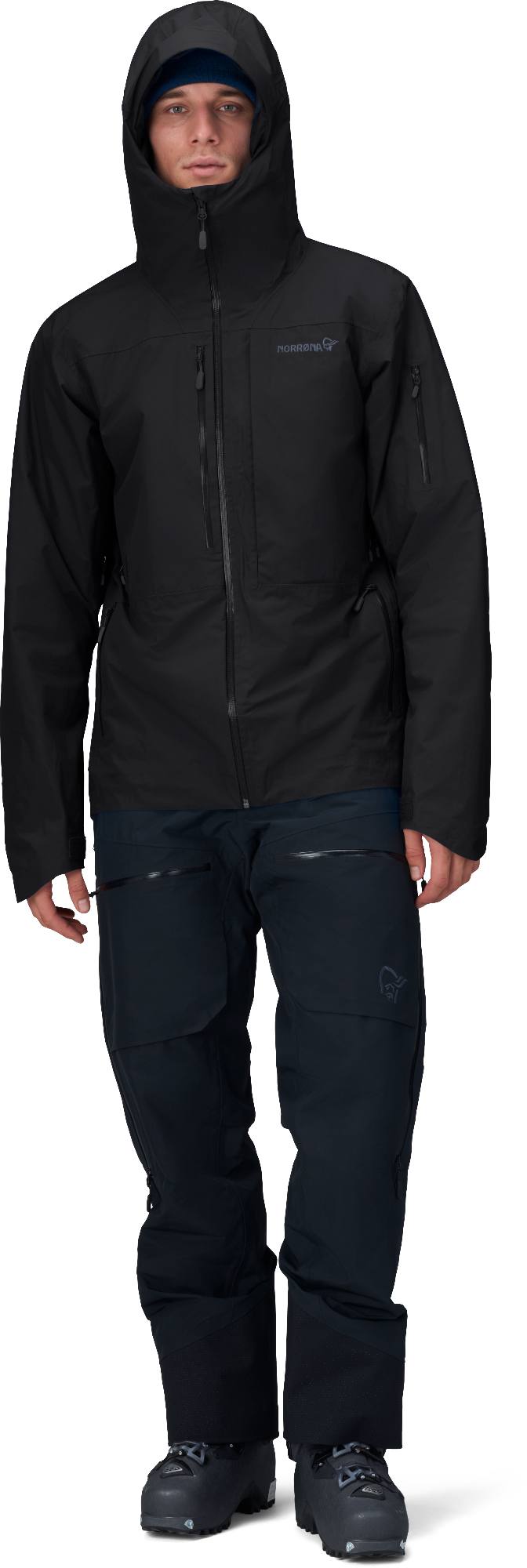 Norrøna Men's Lofoten GTX Insulated Jacket Caviar 03