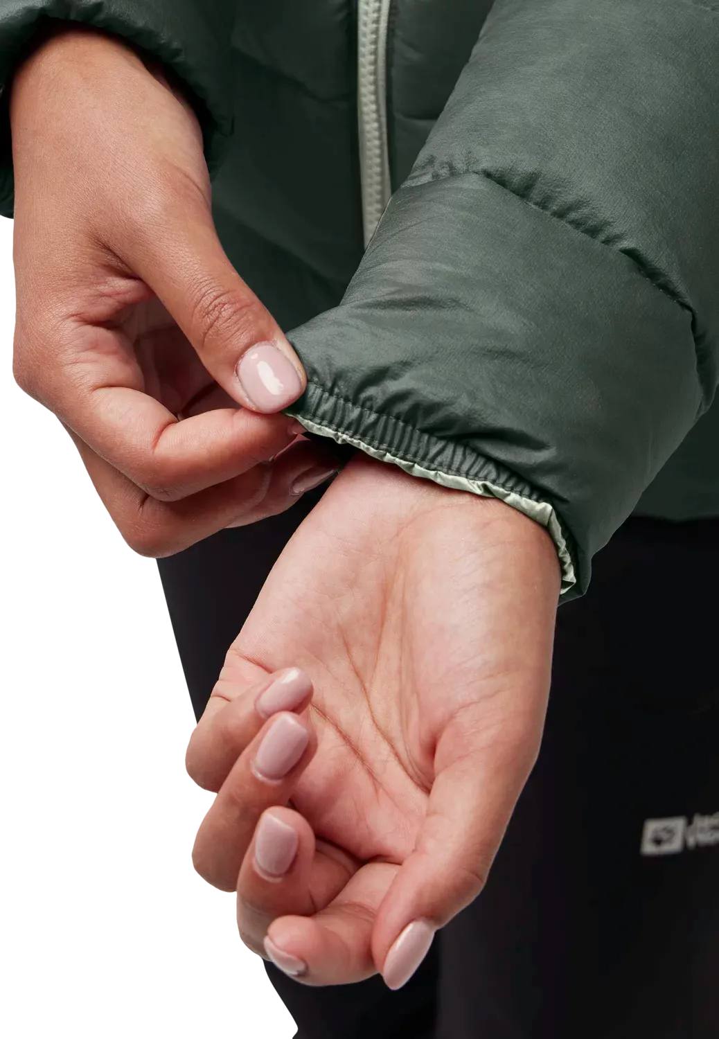 Jack Wolfskin Women's Nebelhorn Down Hoody - Naisten untuvatakki Slate Green 06