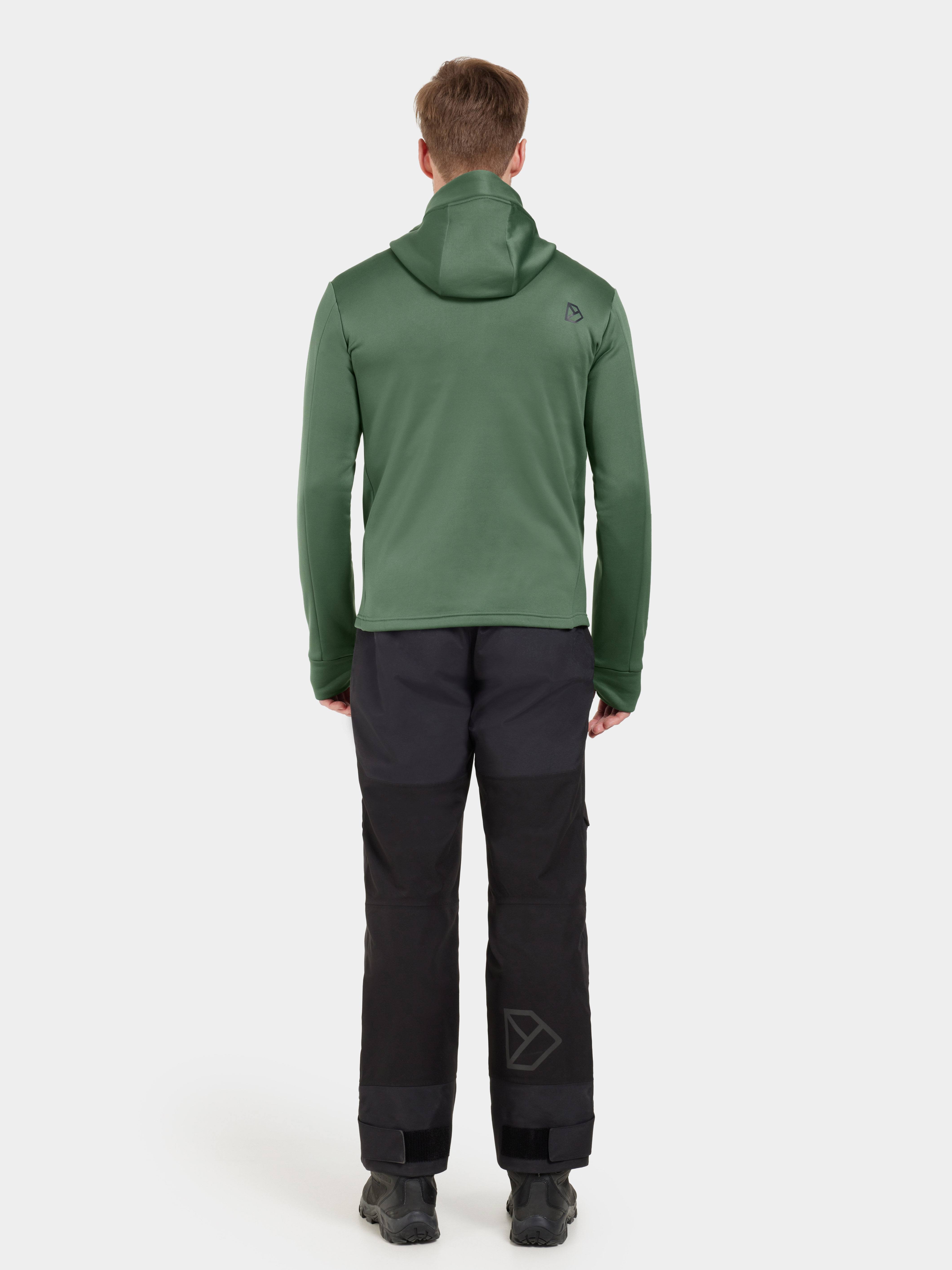 Didriksons Men's Acke 4 Full Zip Dark Moss 06