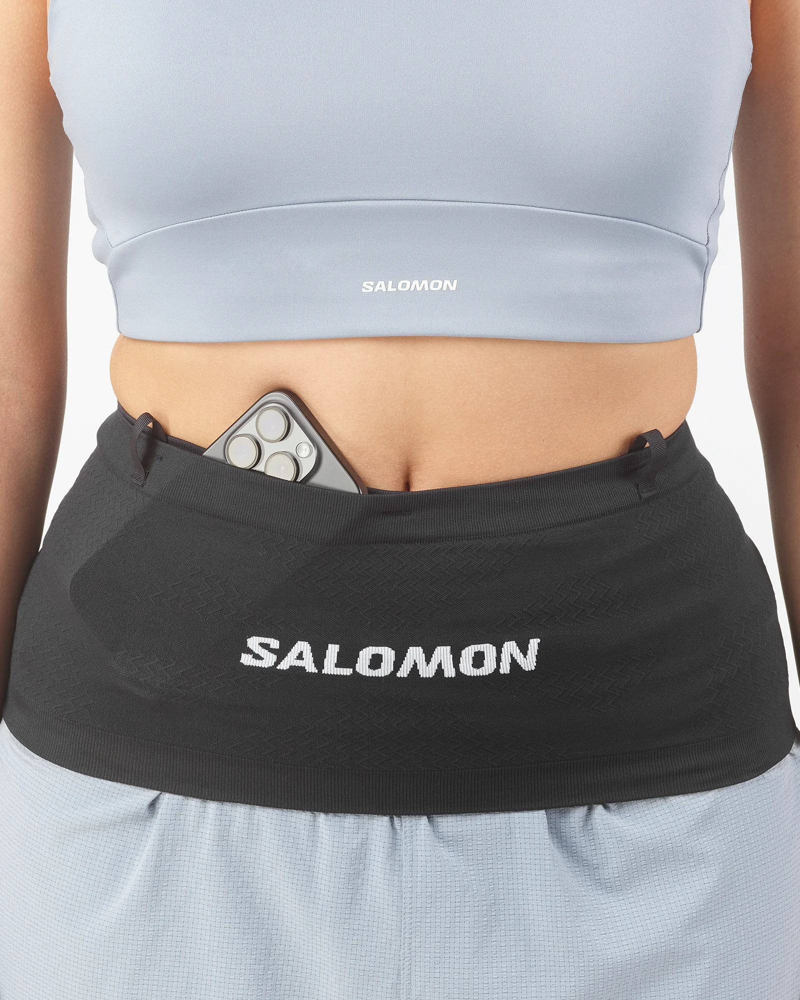 Salomon Adv Skin Seamless Belt Musta / Valkoinen 03