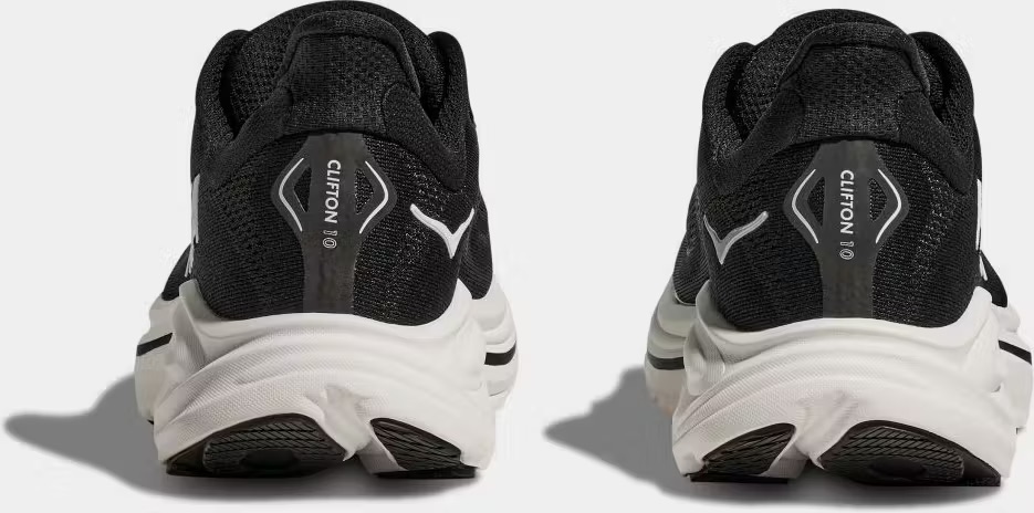 Hoka Men's Clifton 10 Musta / Valkoinen 02