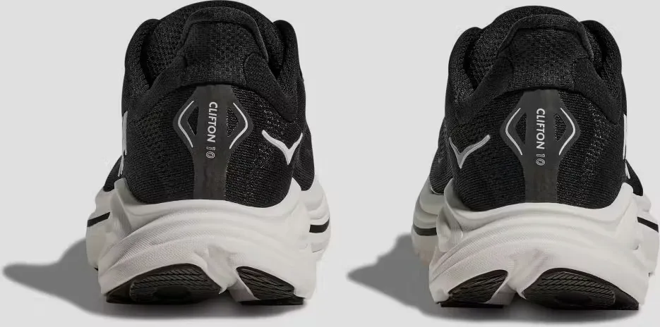 Hoka Men's Clifton 10 Musta / Valkoinen 02