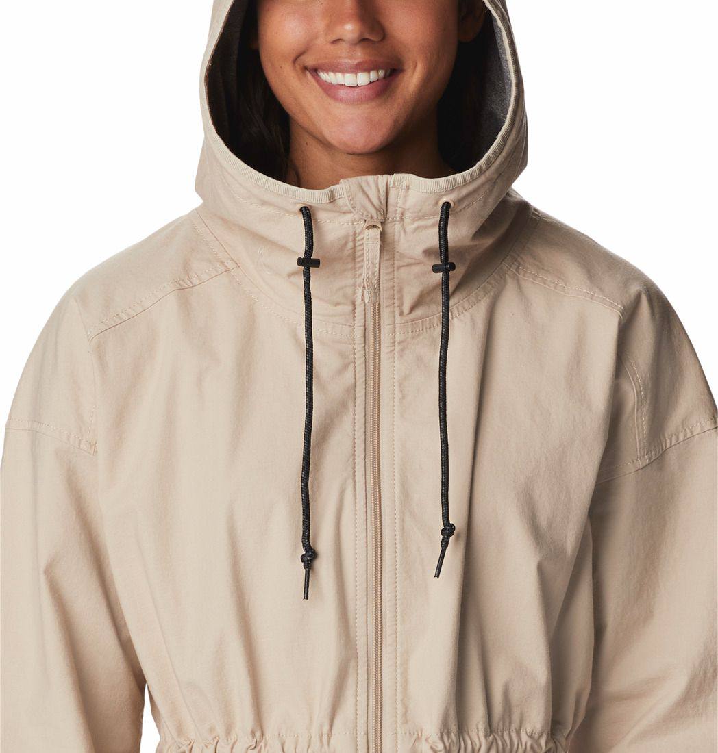 Columbia Women's Sage Lake Long Lined Jacket Fossil 04