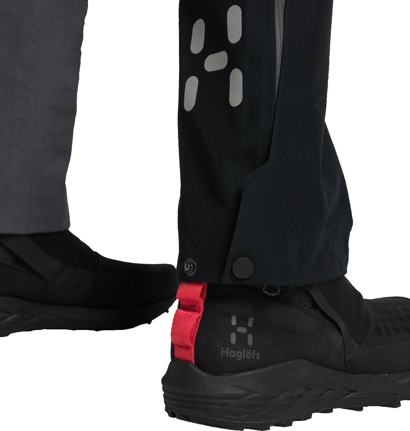 Haglöfs Men's L.I.M. ZT GTX Pro Pant Musta / Punainen 06