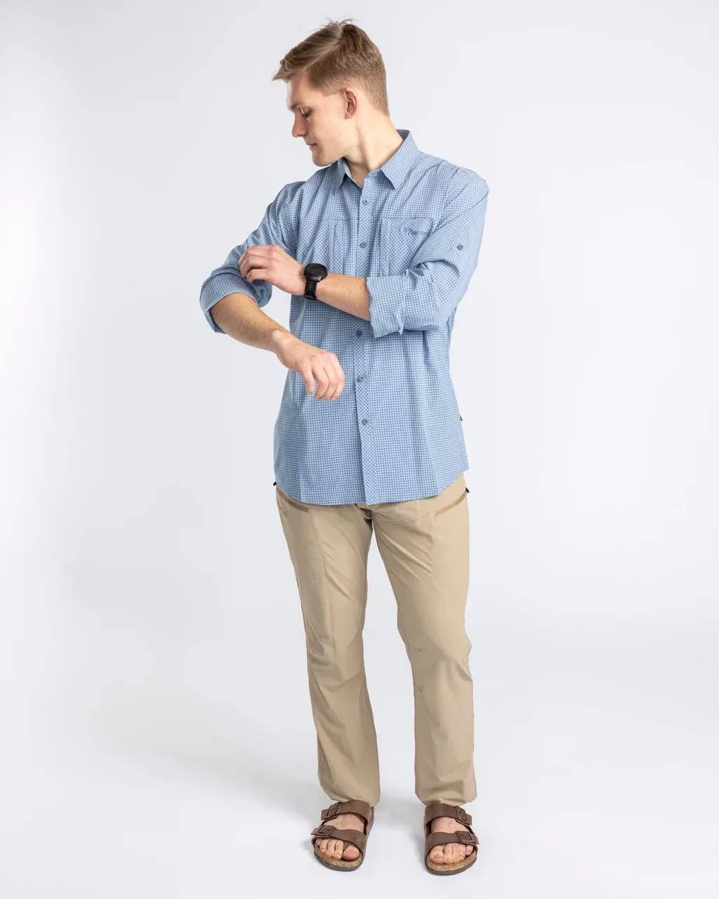 Pinewood Natures Insectsafe Hiking Trousers Light Khaki 04