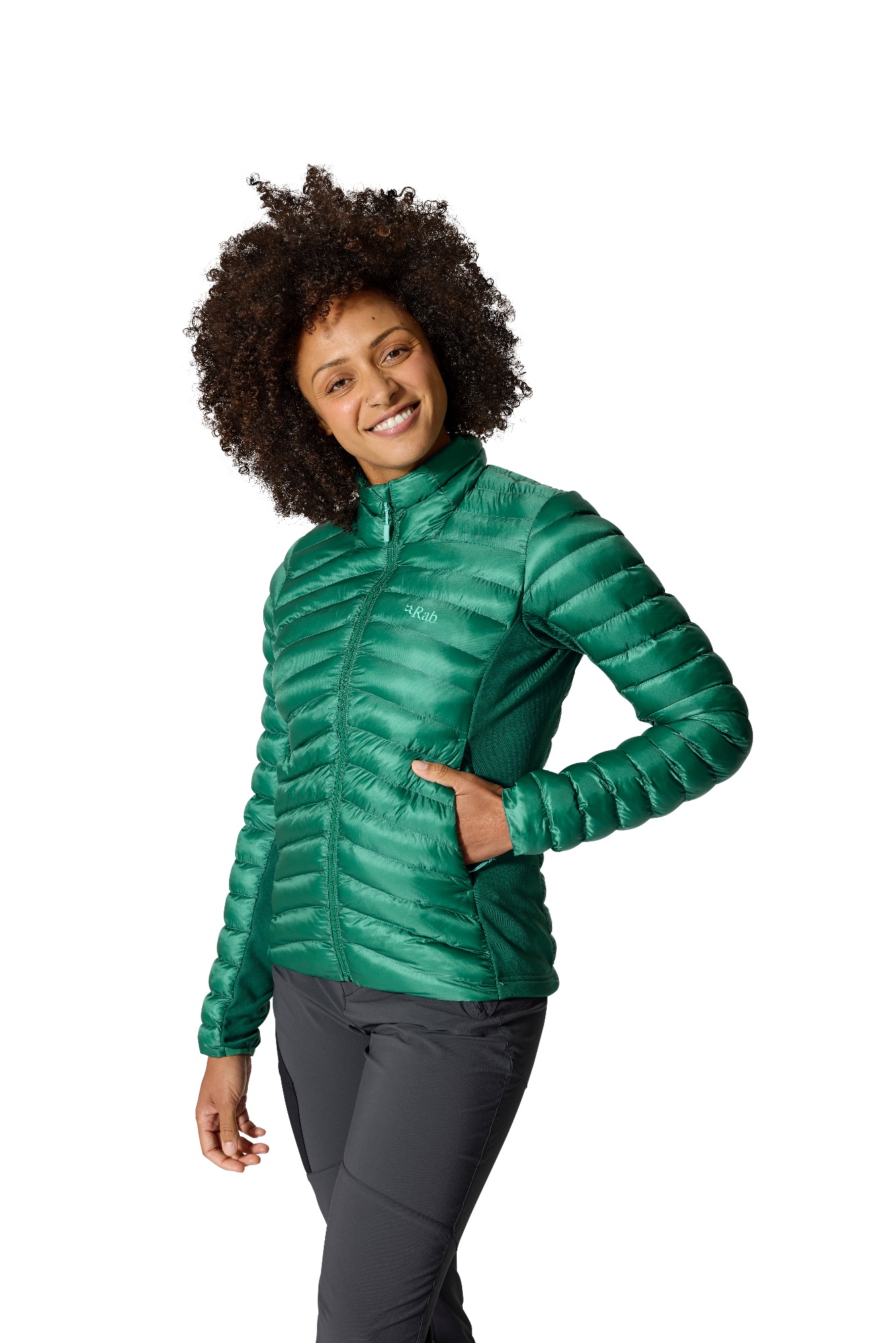 Rab Women's Cirrus Flex Insulated Jacket Eukalyptus 06
