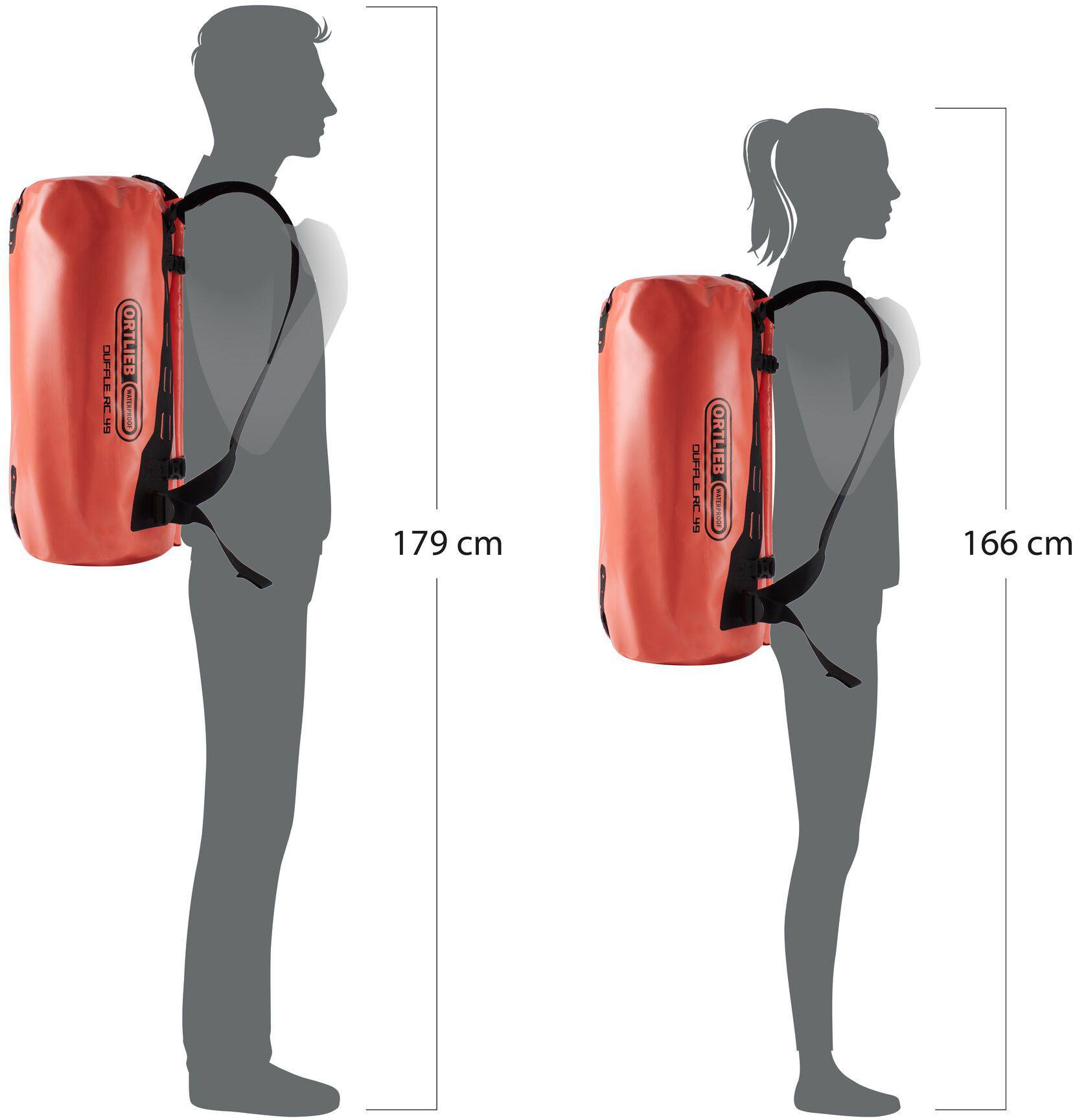 Ortlieb Duffle RC 49L Coral 02