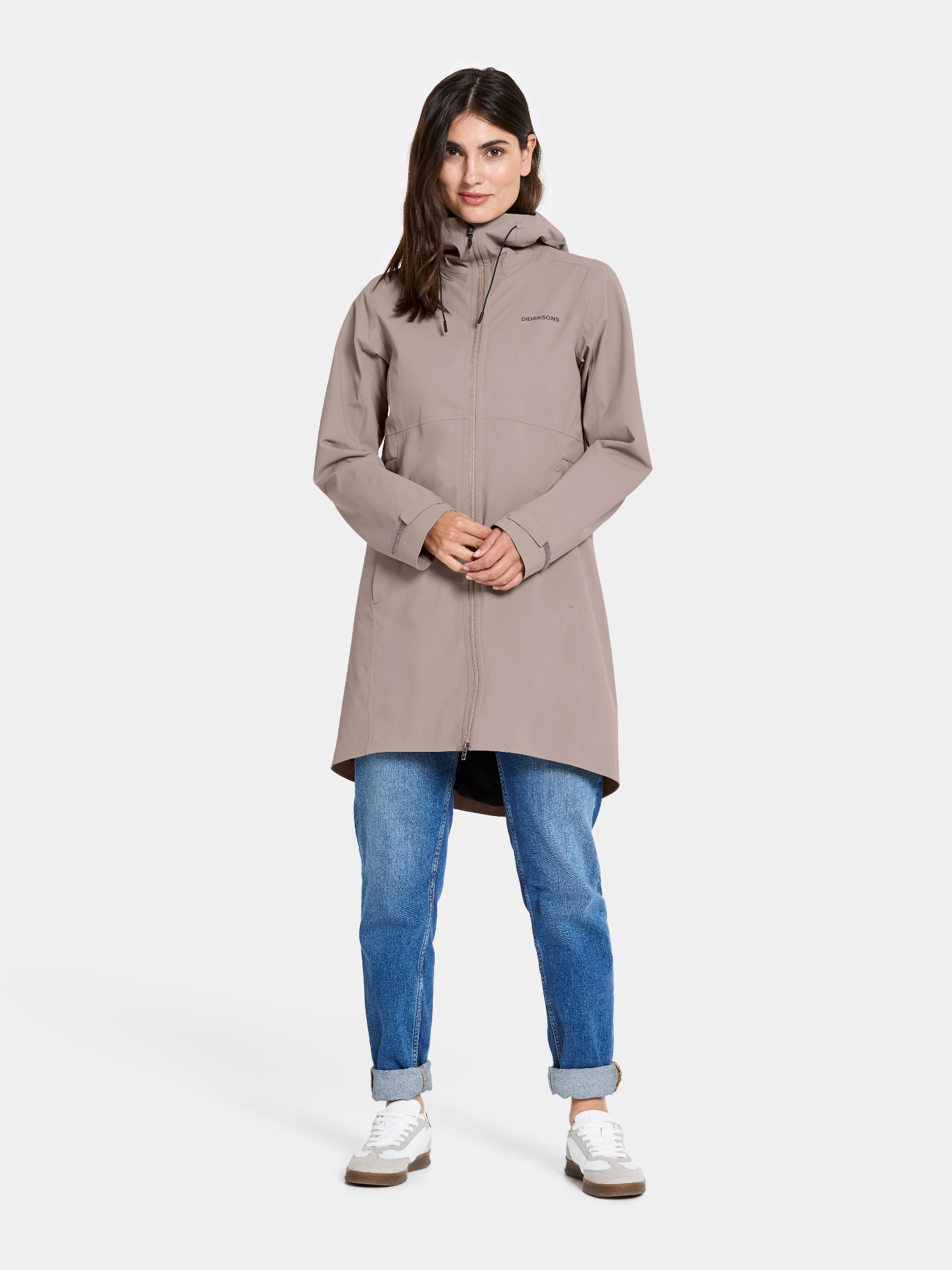 Didriksons Women's Bea 6 Parka Ash 02