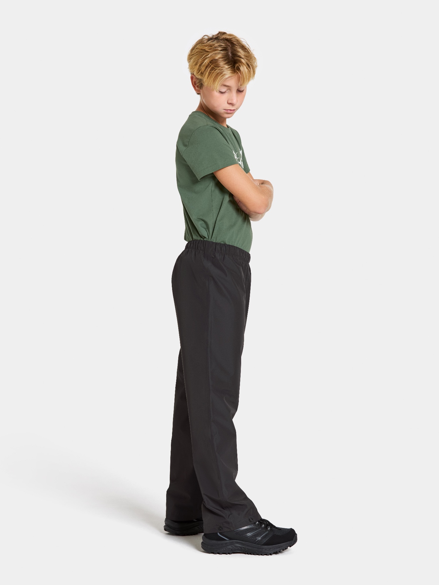 Didriksons Penta Kids Pant Musta 06