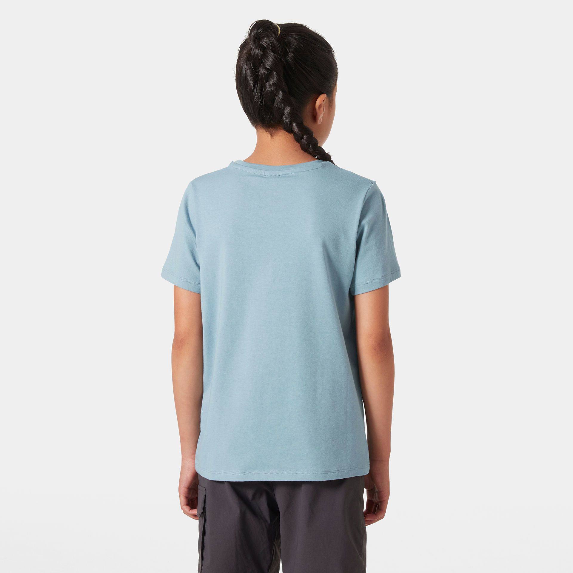 Helly Hansen Jr Graph Tee Sininen 04