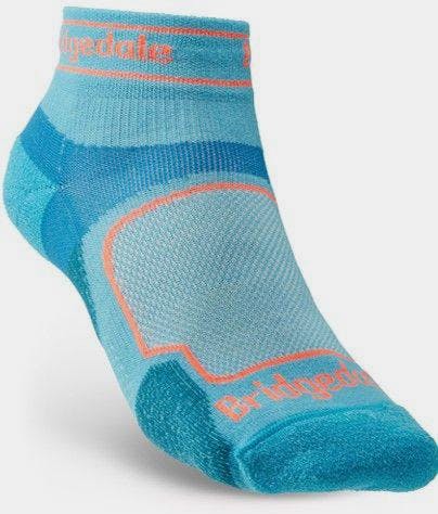 Bridgedale Women's Ultralight Trailrunner Coolmax Low Sininen 01