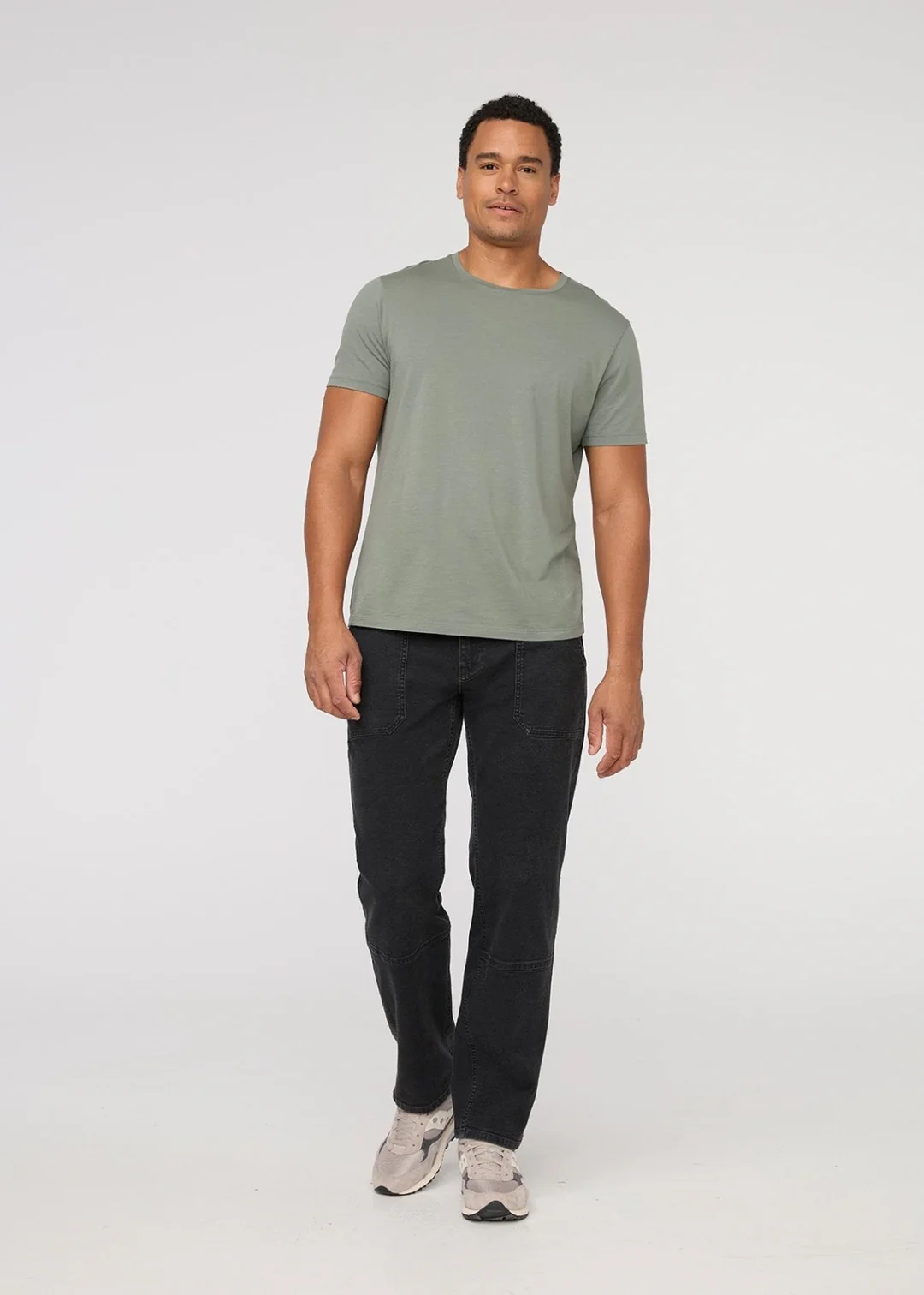 Duer Men's Stretch Canvas Utility Pant Black 02