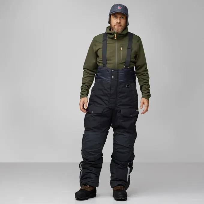 Fjällräven Men's Polar Bib Trousers Black 03