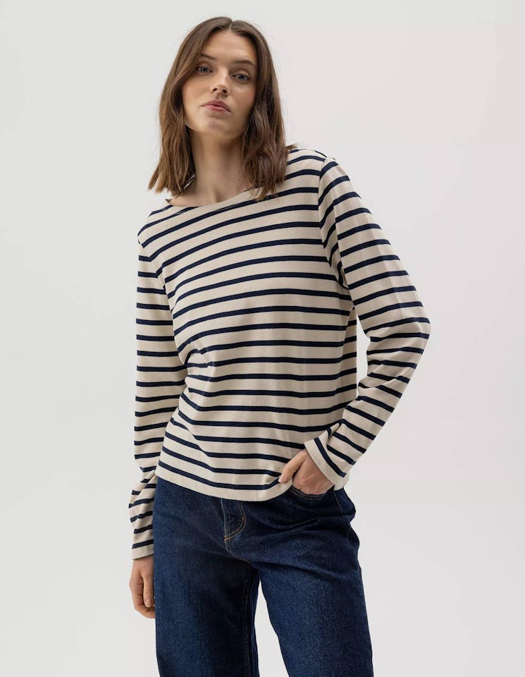 Holebrook Women's Engla Boatneck Ecru 01
